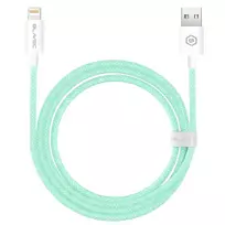 OEM Blavec Candy data transfer and charging cable | USB-A to Lightning | 12W | 2m | green