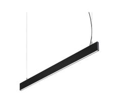 Ideal Lux - pakabinamas LED šviestuvas ant laido STEEL LED/29W/230V 3000K CRI 90 120 cm juodas