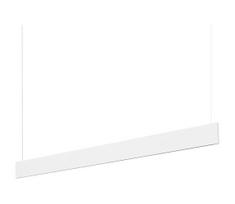 Ideal Lux - LED pakabinamas šviestuvas su plieniniu lynu STEEL LED/24W/230V 3000K CRI 90 120 cm baltas