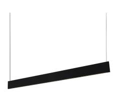 Ideal Lux - STEEL pakabinama LED liustra ant laido, 24 W, 230 V, 3000 K, CRI 90, 120 cm, juoda