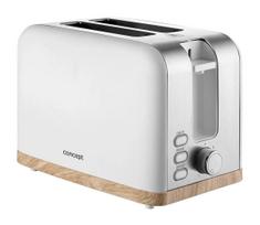 Concept TE2015 - Dvivietis skrudintuvas 930W/230V balta