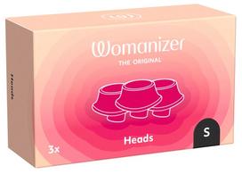 WOMANIZER Womanizer Next Replacement Head S Black - Set of 3, Silicone/PU