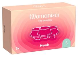 WOMANIZER Womanizer Next Replacement Heads Size S, Set of 3, Silicone, White