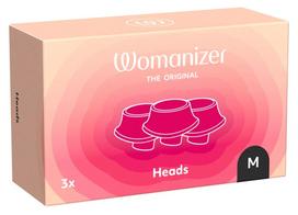 WOMANIZER Womanizer Next Interchangeable Silicone Head Black M (3 pcs)