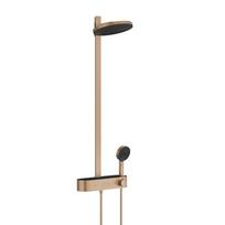 Hansgrohe Pulsify S EcoSmart 24241140 virštinkinė termostatinė dušo sistema, bronzos spalvos