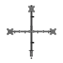 Monitor mount triple 17- 27 inches; 10kg per arm max