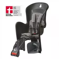 Dviračio kėdutė Polisport Bilby Maxi+FF // 26-29" dvir., ant rėmo (juoda)