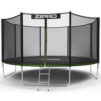 Dārza batuts Zipro ar ārējo tīklu 14FT 435cm + apavu soma 2024 | Trampolina zewn 14ft