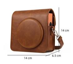 Accessories for cameras,Fintie Case for Instax Square SQ1 Instant Camera - Premium Protective Travel Camera Case Cover with Removable Strap Brown,