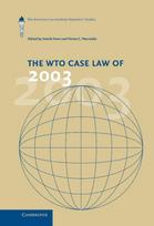 WTO Case Law of 2003