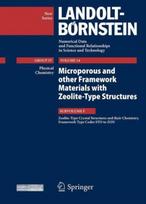 Zeolite-Type Crystal Structures and their Chemistry. Framework Type Codes STO to ZON