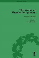 Works of Thomas De Quincey, Part I Vol 1