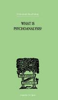 What Is Psychoanalysis?