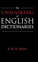 Unmasking of English Dictionaries