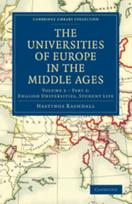 Universities of Europe in the Middle Ages, Part 2, English Universities, Student Life