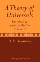 Theory of Universals: Volume 2