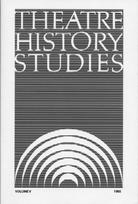 Theatre History Studies 1985