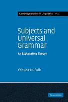 Subjects and Universal Grammar