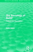 Sociology of Belief (Routledge Revivals)