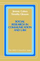 Social Research in Communication and Law