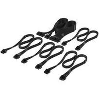 Corsair Kabelset, Type 4, DC Cable Starter Kit, einzeln ummantelt - schwarz