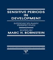 Sensitive Periods in Development