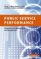Public Service Performance