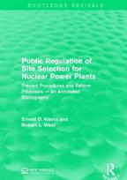 Public Regulation of Site Selection for Nuclear Power Plants