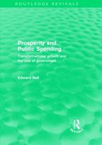 Prosperity and Public Spending (Routledge Revivals)