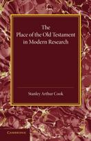 Place of the Old Testament in Modern Research