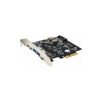 Exsys EXSYS EX-12007 5 portowa karta USB 3.2 Gen2 PCIe 2x USB-A i 3x USB-C | 4718359120077 | 4718359120077