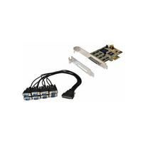 Exsys EXSYS EX-44388 Karta PCI Express 8x szeregowa RS-232 (kabel ze złączem 8x 9pin) | 4718359443886 | 4718359443886
