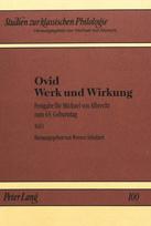 Ovid - Werk Und Wirkung