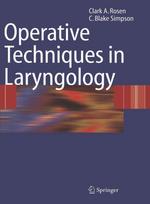 Operative Techniques in Laryngology