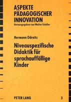 Niveauspezifische Didaktik fuer sprachauffaellige Kinder
