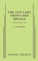 Old Lady Shows Her Medals
