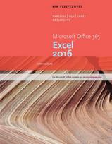 New Perspectives MicrosoftA® Office 365 & Excel 2016