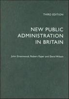New Public Administration in Britain