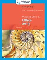 New Perspectives MicrosoftA®Office 365 & Office 2019 Intermediate