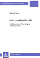 Mulier non debet abire nuda