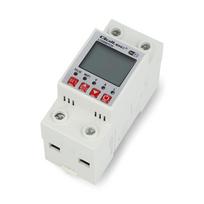 Tuya – vienfazė relė su energijos skaitikliu – 63A – WiFi – Qoltec 50990