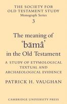 Meaning of Buma in the Old Testament