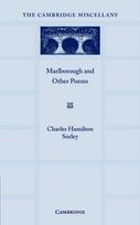 Marlborough and Other Poems