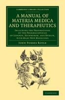 Manual of Materia Medica and Therapeutics