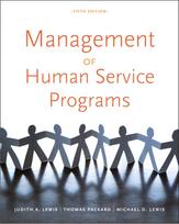 Management of Human Service Programs