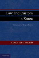 Law and Custom in Korea