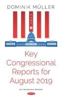 Key Congressional Reports for August 2019