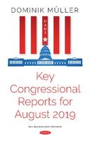 Key Congressional Reports for August 2019