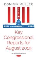 Key Congressional Reports for August 2019