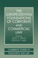 Jurisprudential Foundations of Corporate and Commercial Law - Minkštas viršelis